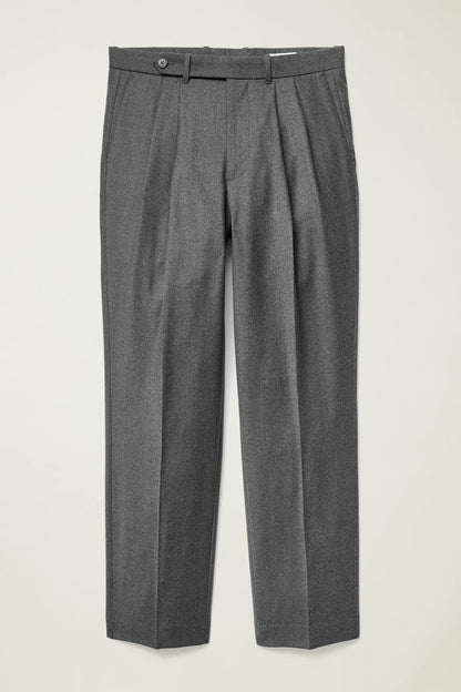 Italian Pleated Wool Trouser Bonobos Featured
