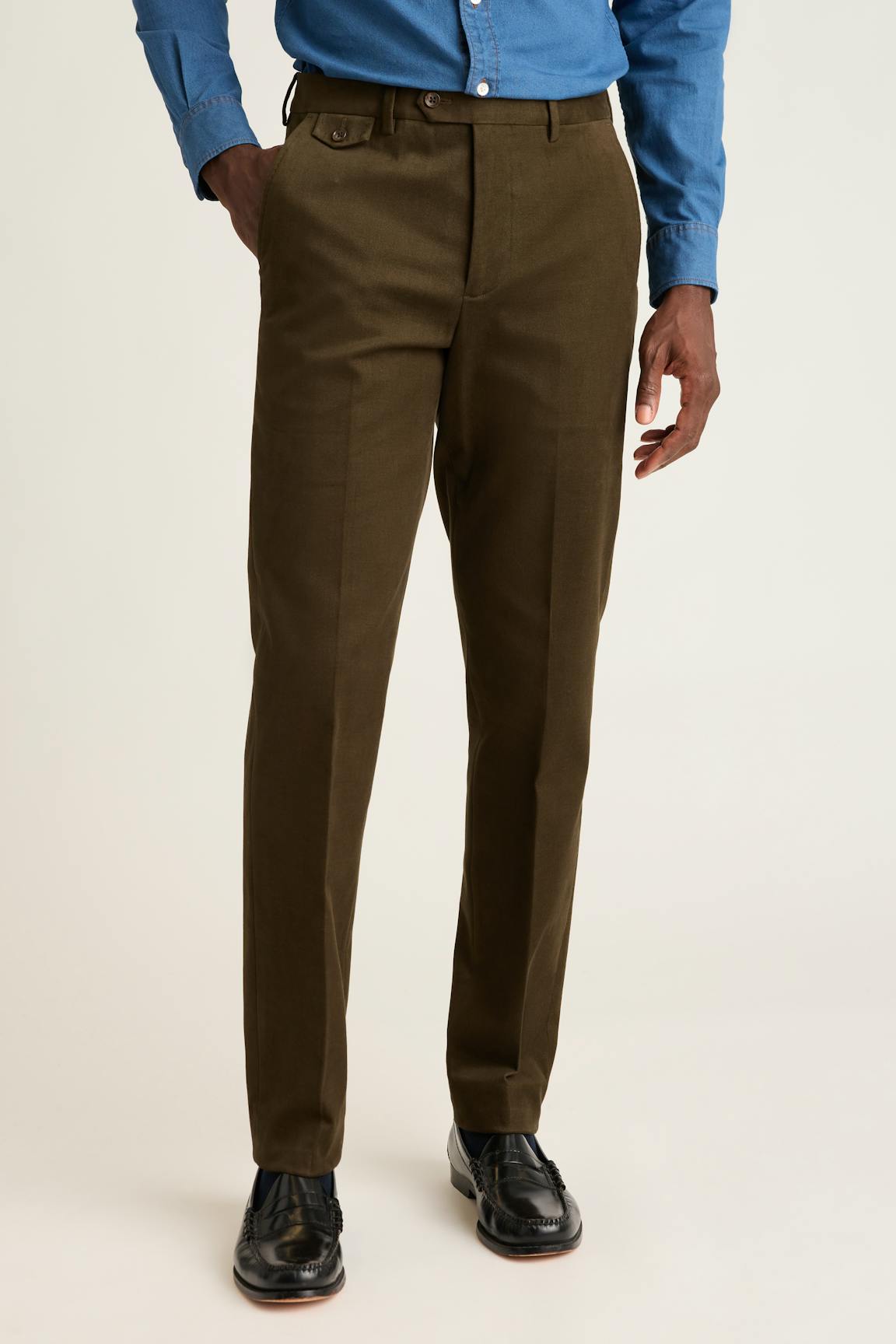 Jetsetter Italian Brushed Cotton Dress Pant Bonobos Featured