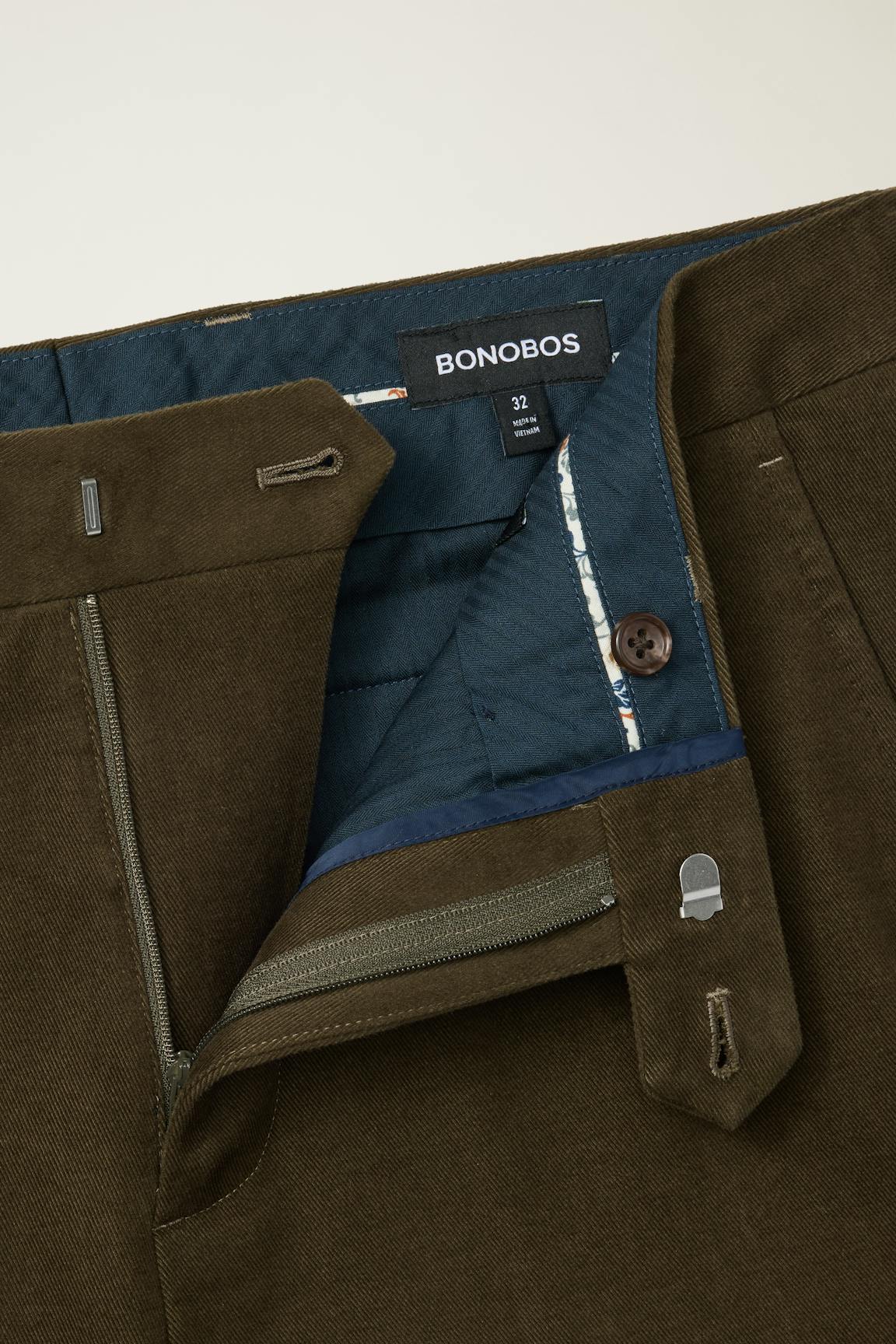 Jetsetter Italian Brushed Cotton Dress Pant Bonobos Featured