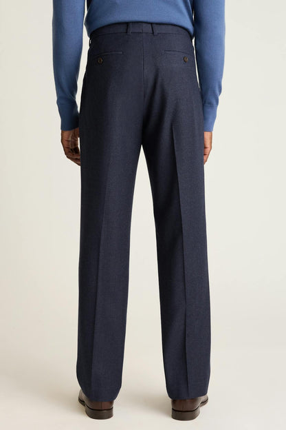 Italian Pleated Wool Trouser Bonobos New