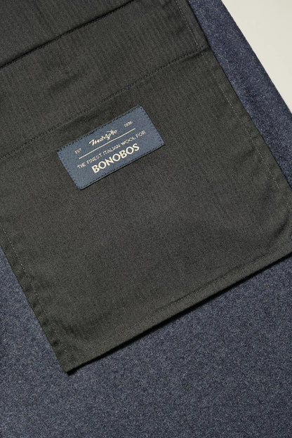 Italian Pleated Wool Trouser Bonobos New