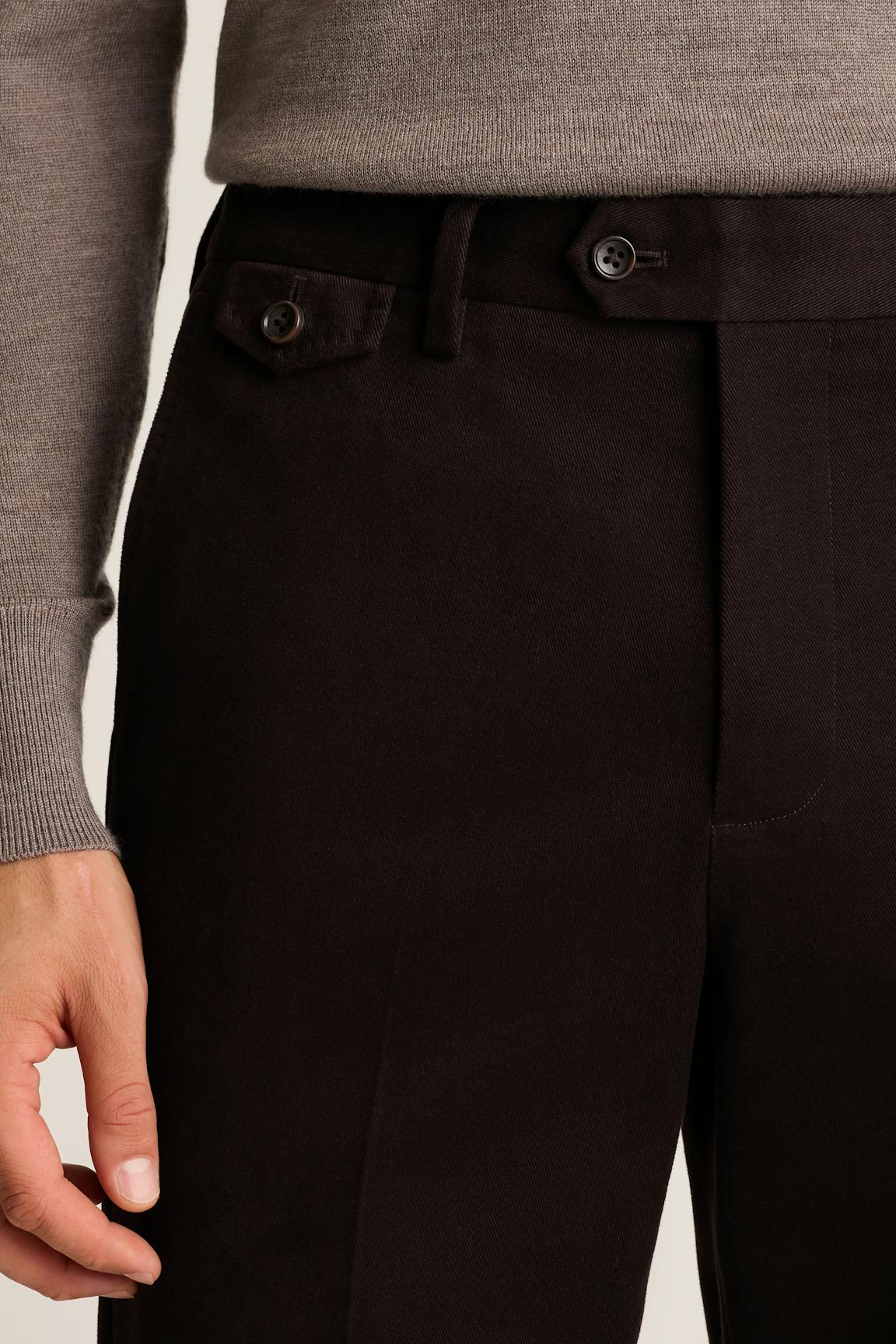 Jetsetter Italian Brushed Cotton Dress Pant Bonobos Smart Buy