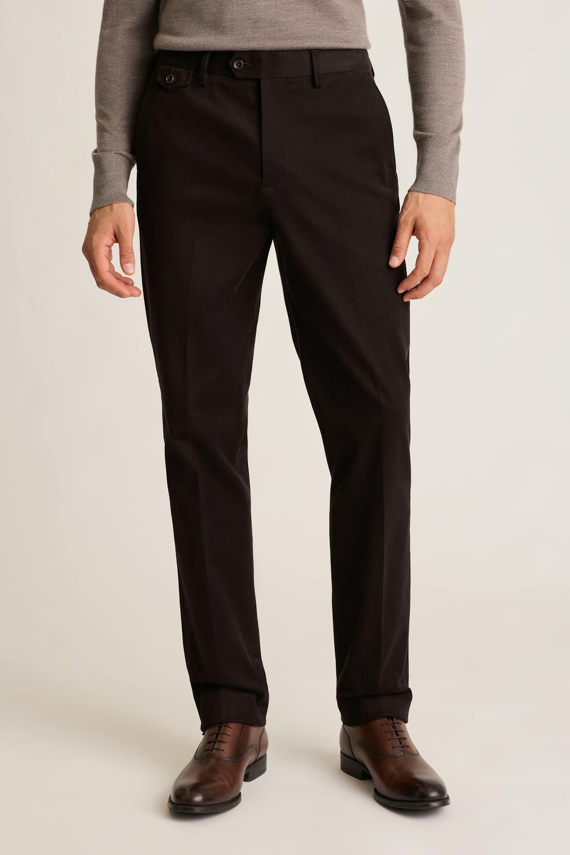 Jetsetter Italian Brushed Cotton Dress Pant Bonobos Smart Buy