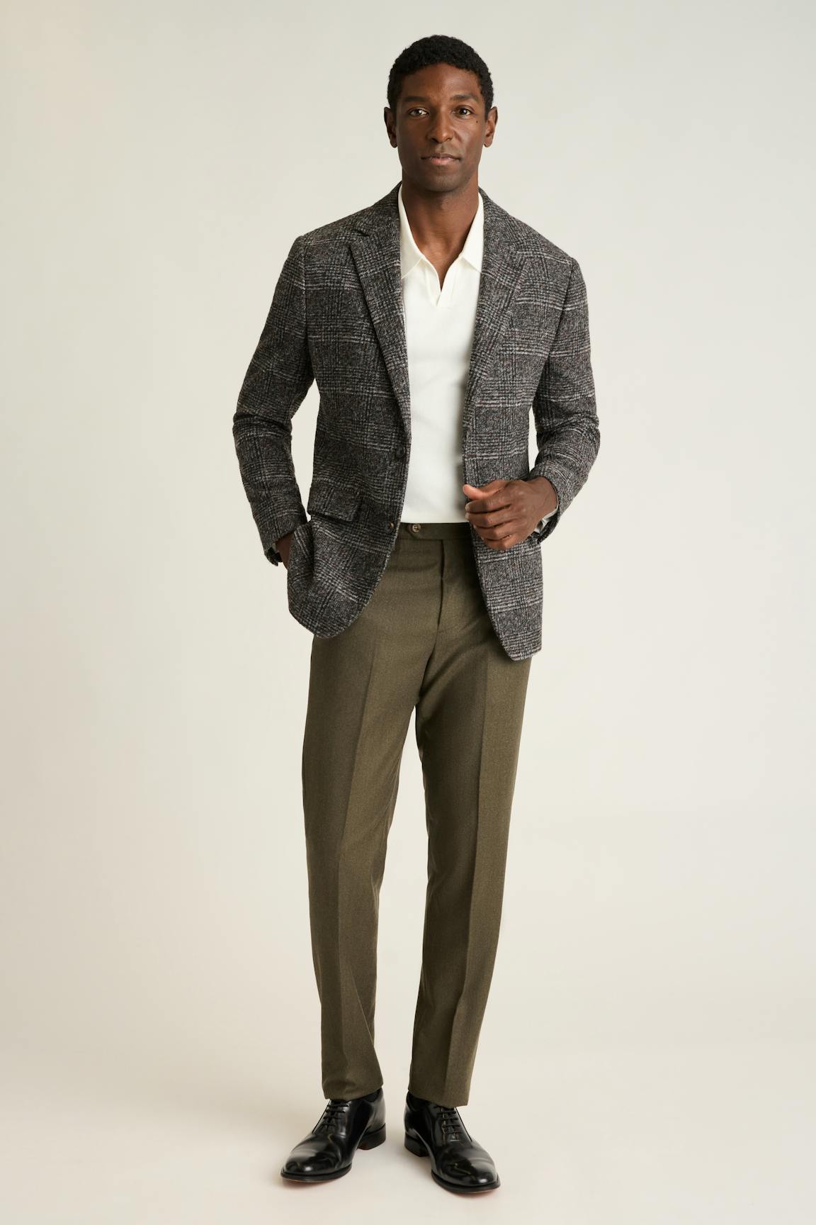 Jetsetter Italian Brushed Wool Dress Pant Bonobos New