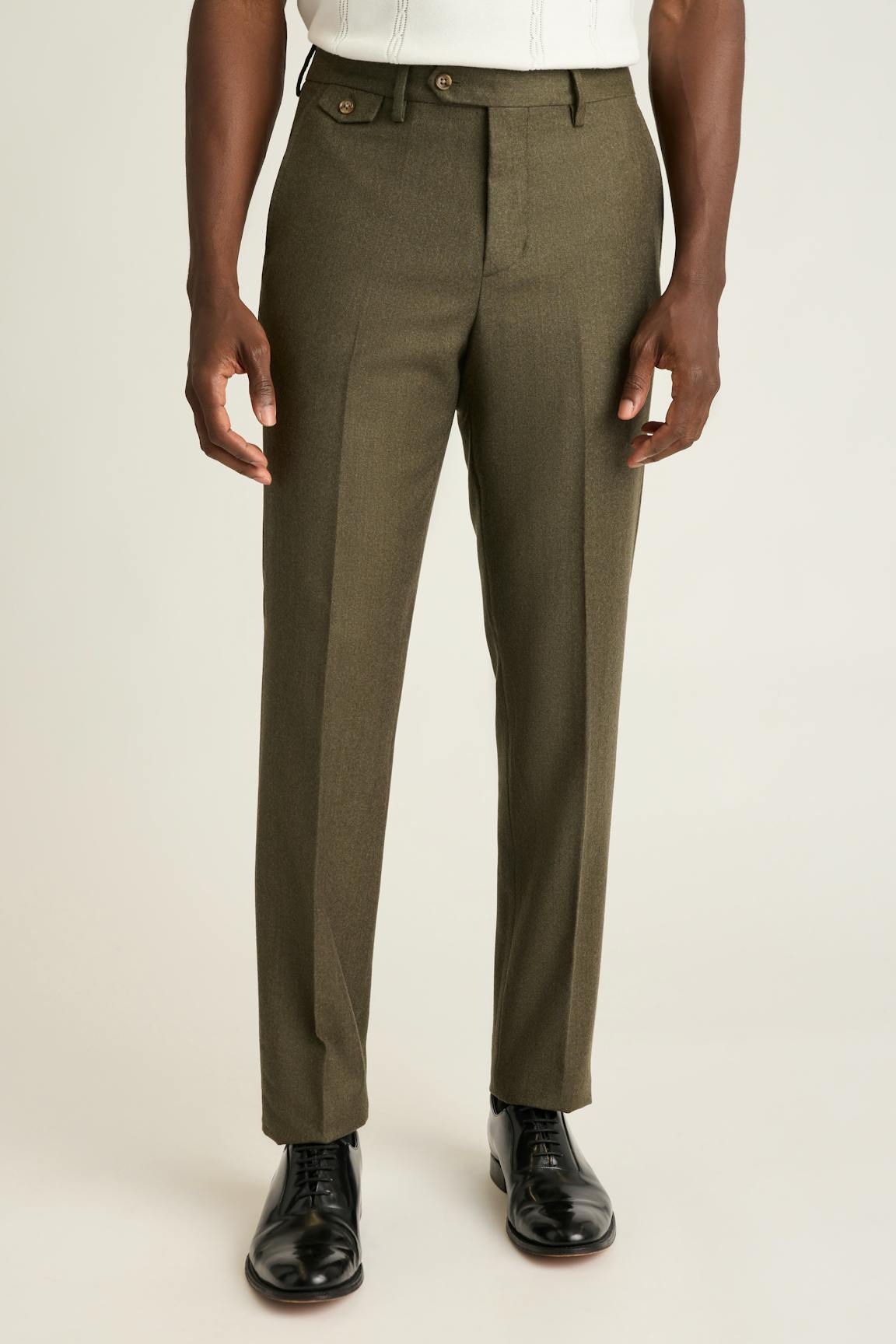 Jetsetter Italian Brushed Wool Dress Pant Bonobos New