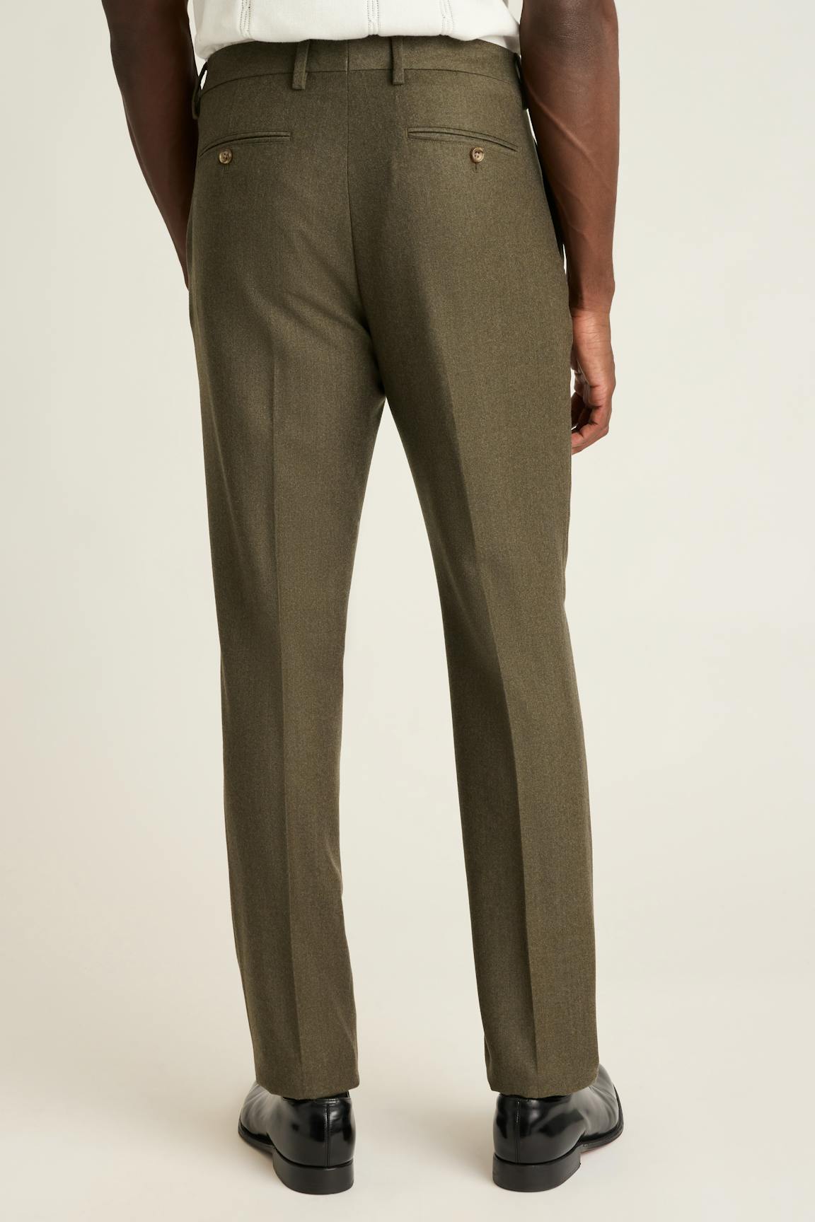 Jetsetter Italian Brushed Wool Dress Pant Bonobos New