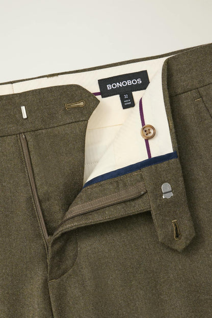 Jetsetter Italian Brushed Wool Dress Pant Bonobos New