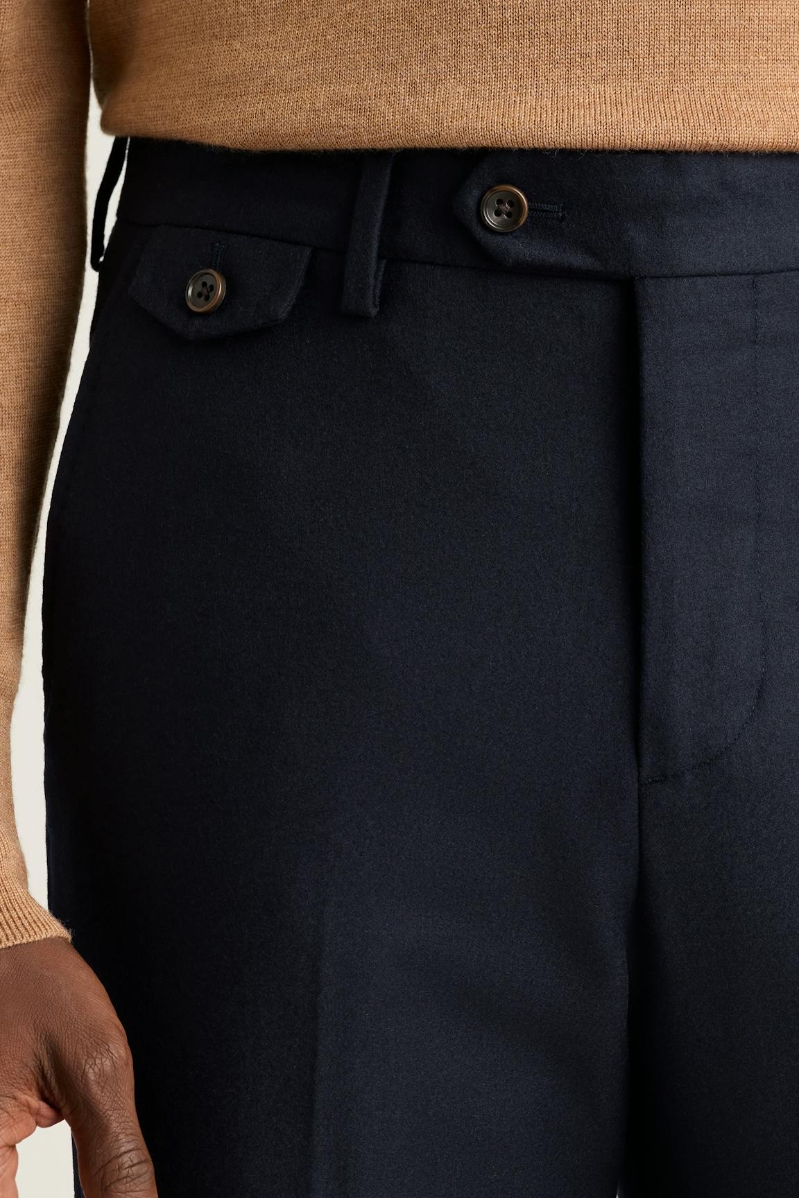 Jetsetter Italian Brushed Wool Dress Pant Bonobos Featured