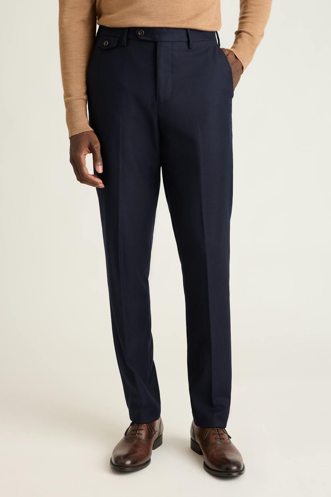 Jetsetter Italian Brushed Wool Dress Pant Bonobos Featured