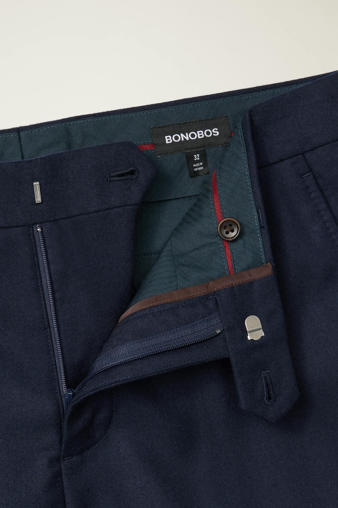Jetsetter Italian Brushed Wool Dress Pant Bonobos Featured