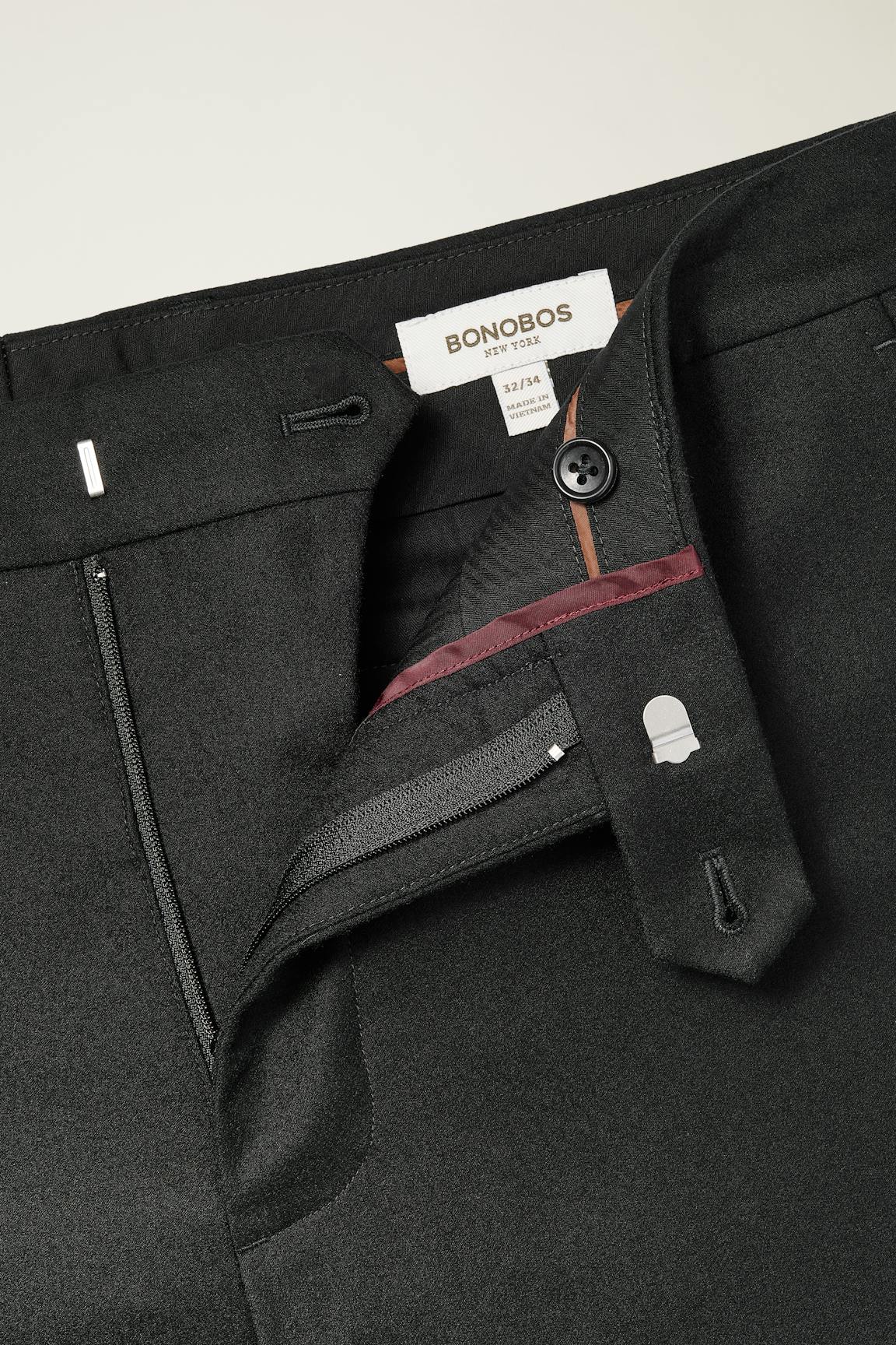 Jetsetter Italian Brushed Wool Dress Pant Bonobos Popular