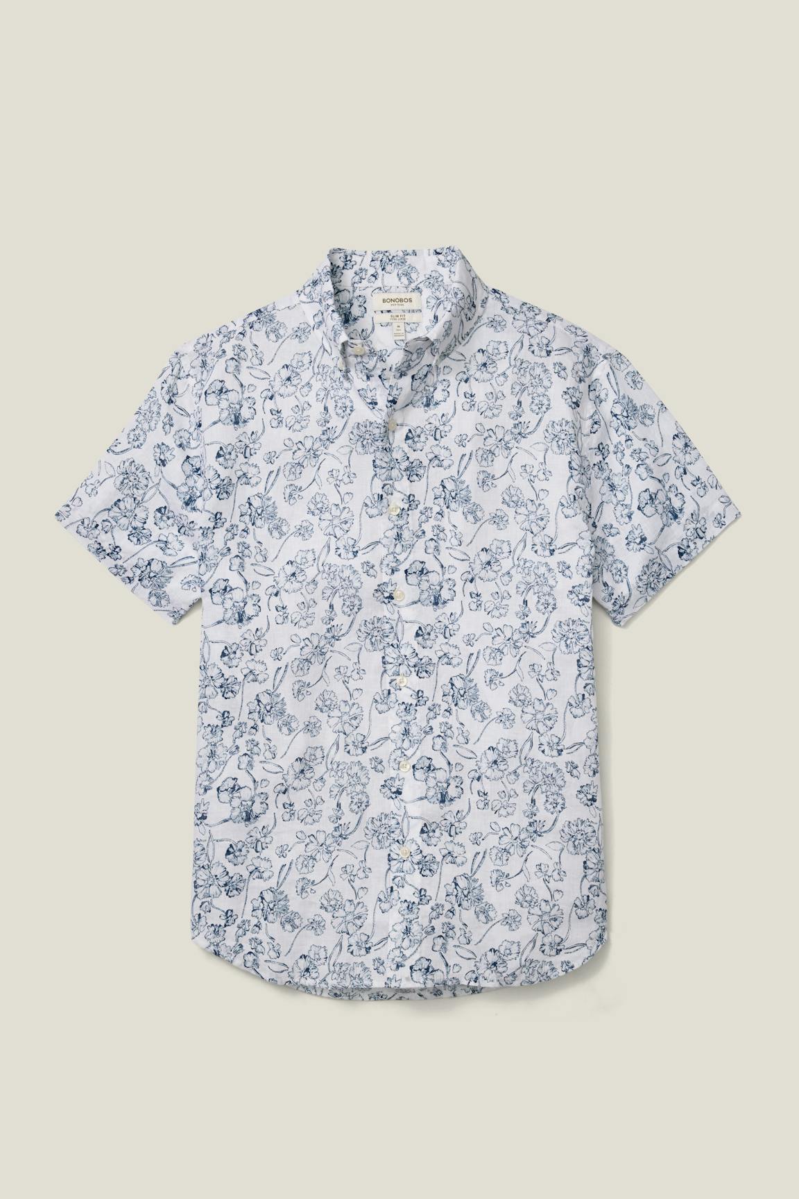 Riviera Short Sleeve Shirt Bonobos Smart Buy
