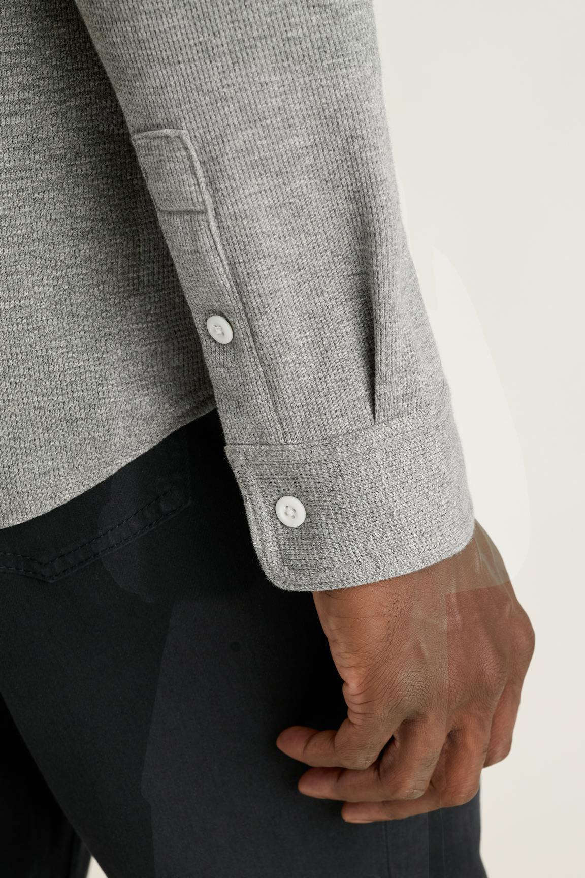Waffle Button Down Shirt Bonobos Top Pick