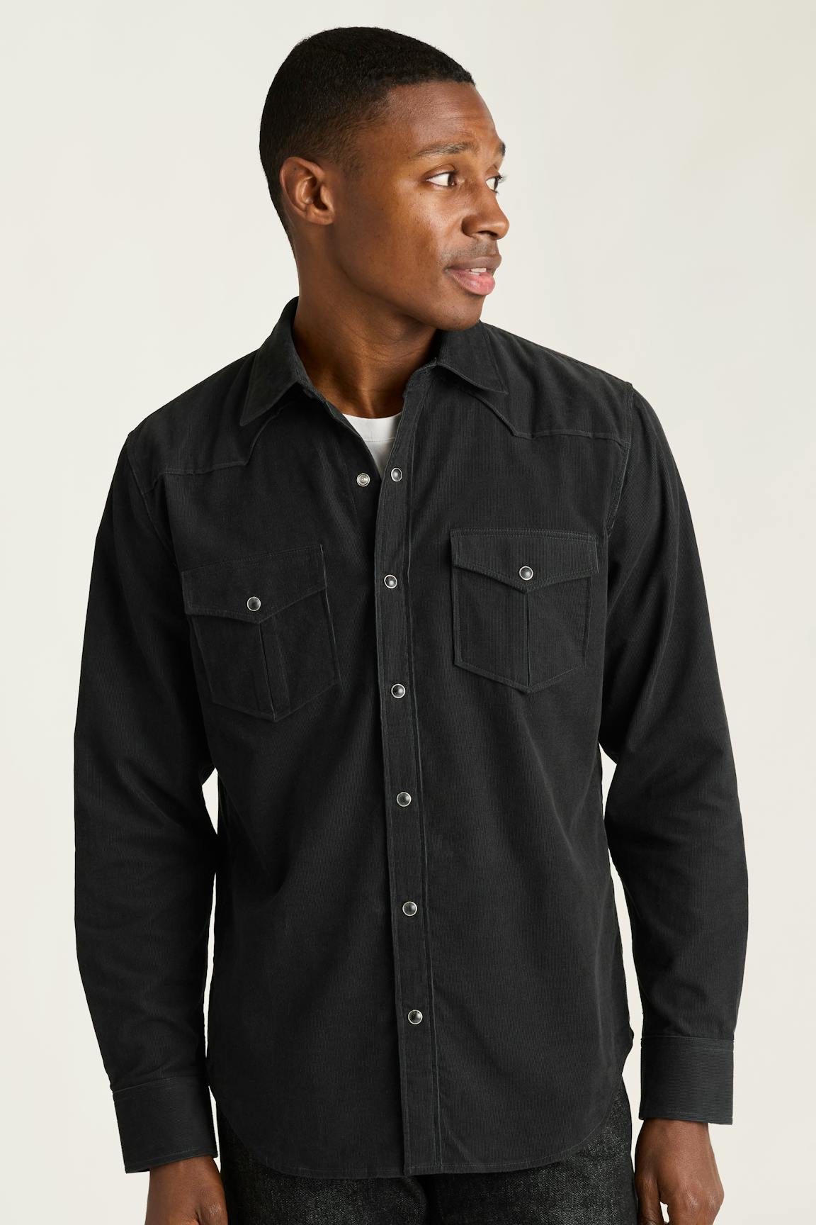 Cord Western Shirt Bonobos Featured