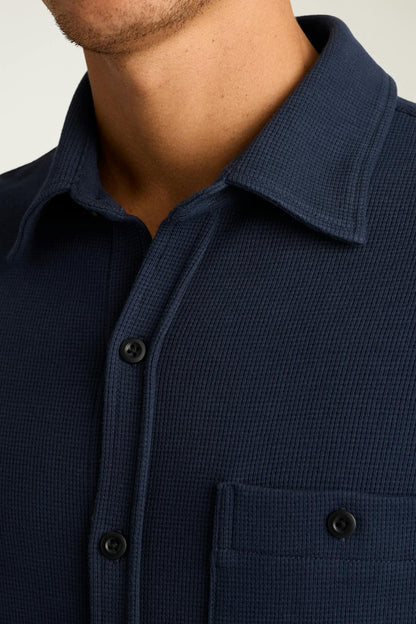 Waffle Button Down Shirt Bonobos Trending