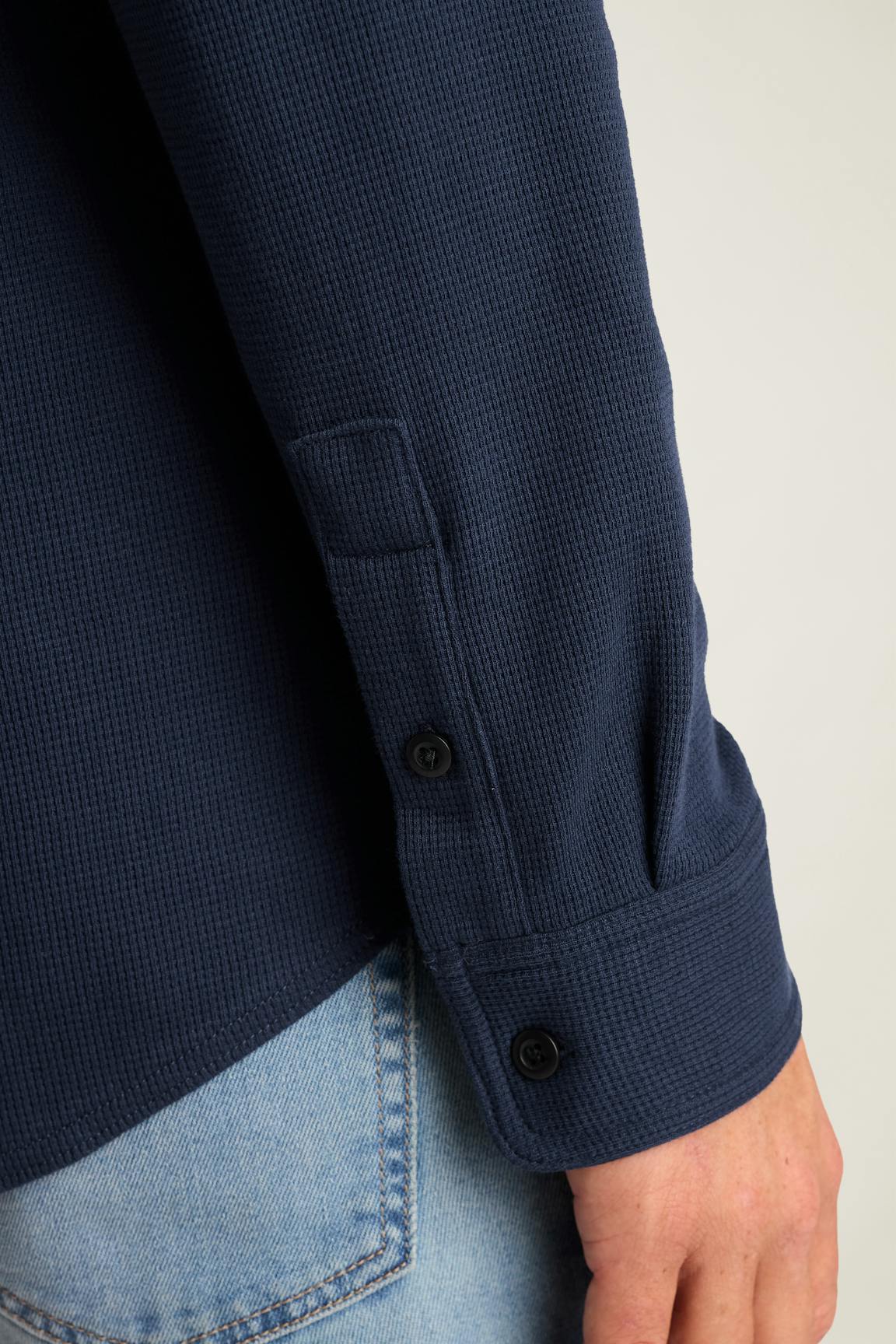 Waffle Button Down Shirt Bonobos Trending