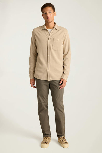 Waffle Button Down Shirt Bonobos Featured