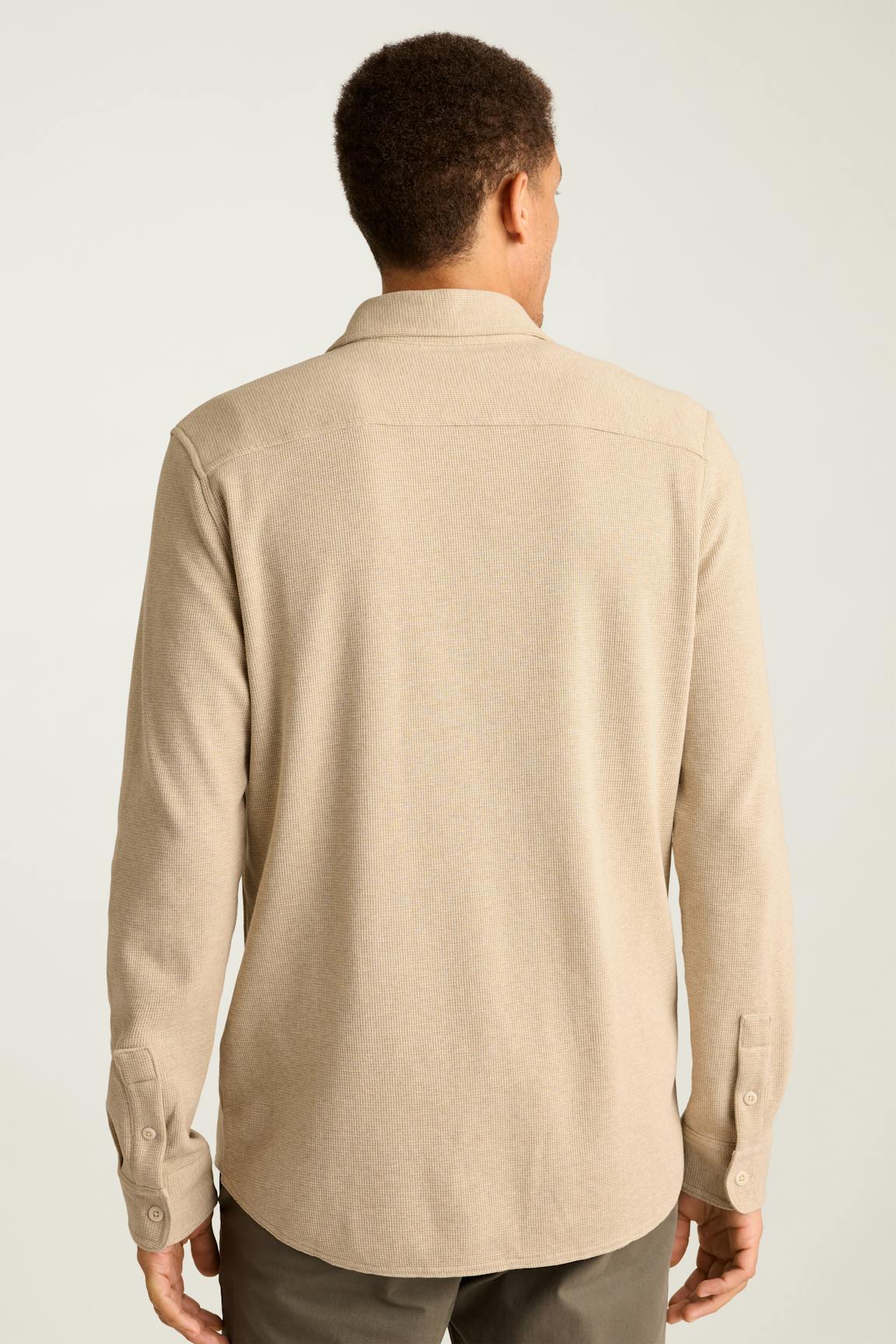 Waffle Button Down Shirt Bonobos Featured