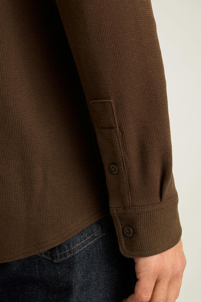 Waffle Button Down Shirt Bonobos Featured