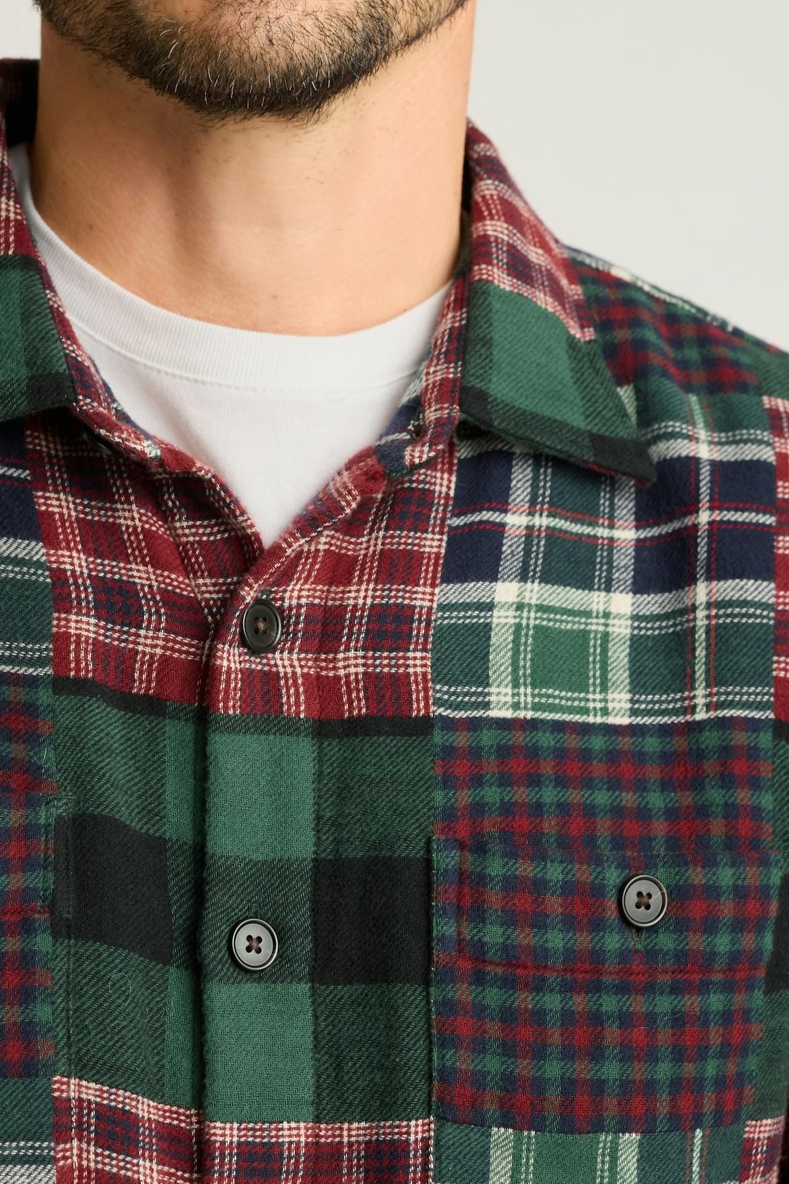 Reveler Patchwork Shirt Bonobos Top Pick