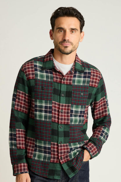 Reveler Patchwork Shirt Bonobos Top Pick