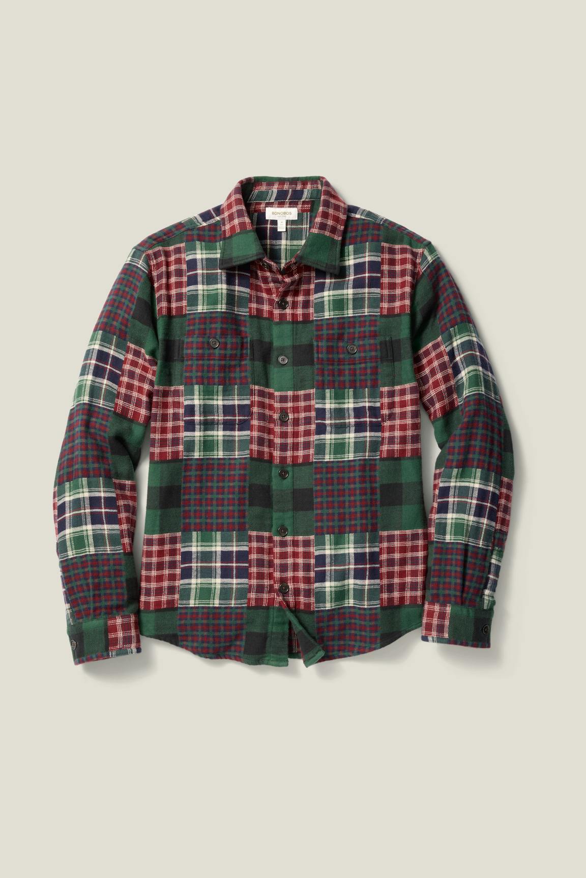 Reveler Patchwork Shirt Bonobos Top Pick
