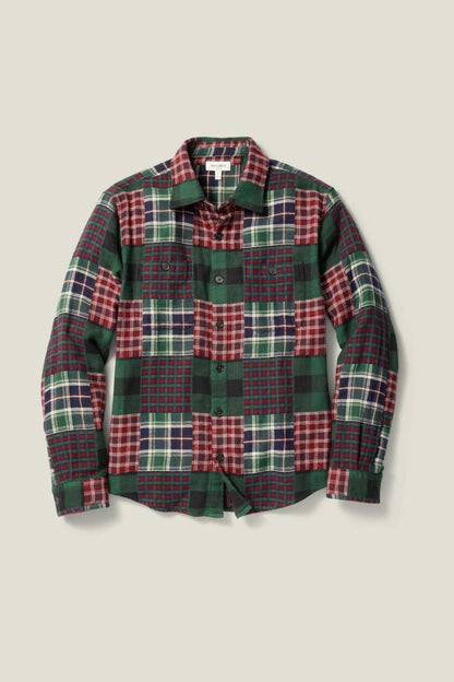 Reveler Patchwork Shirt Bonobos Top Pick