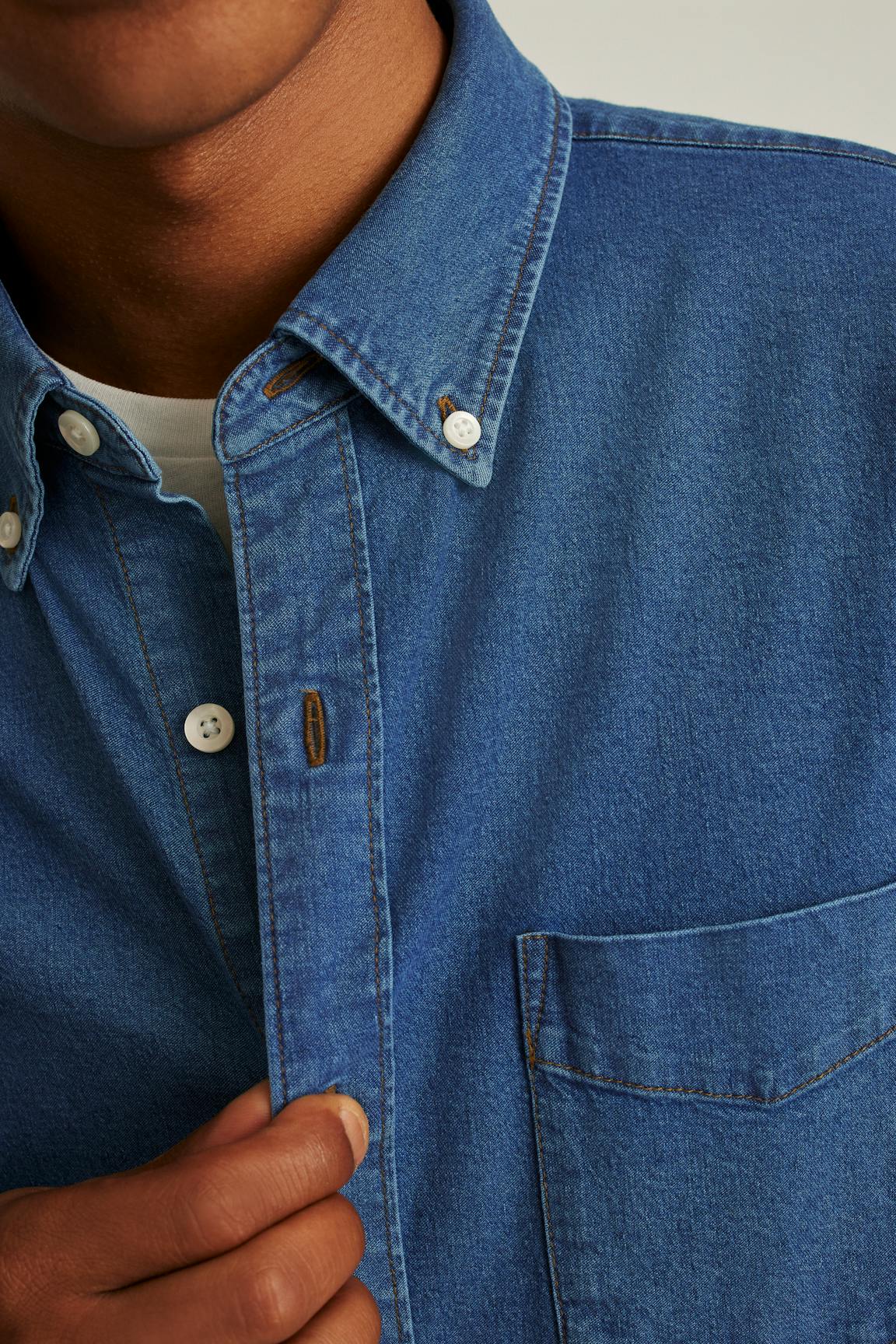 Everyday Denim Shirt Bonobos Popular