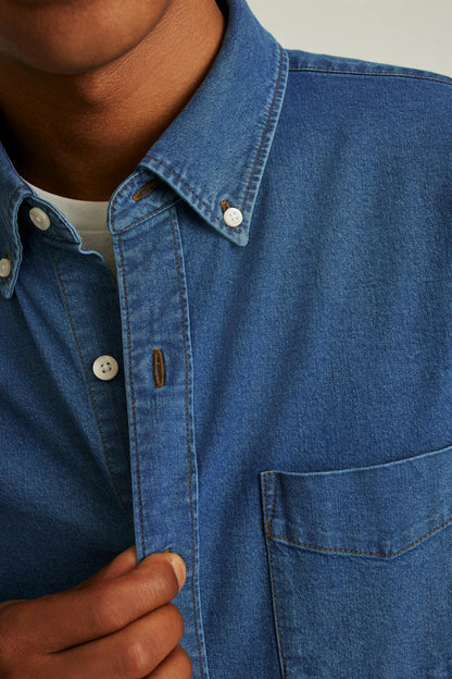 Everyday Denim Shirt Bonobos Popular