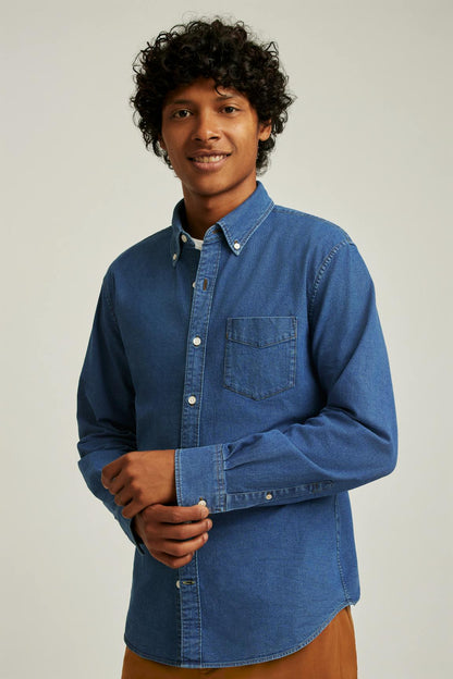 Everyday Denim Shirt Bonobos Popular