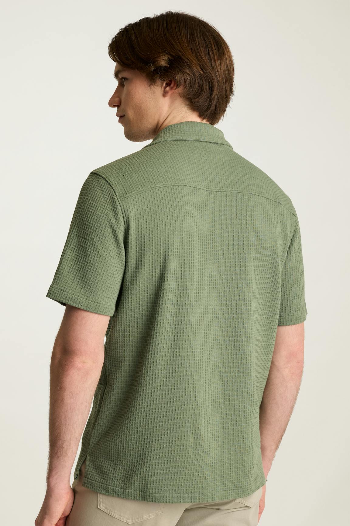 Waffle Cabana Shirt Bonobos Featured