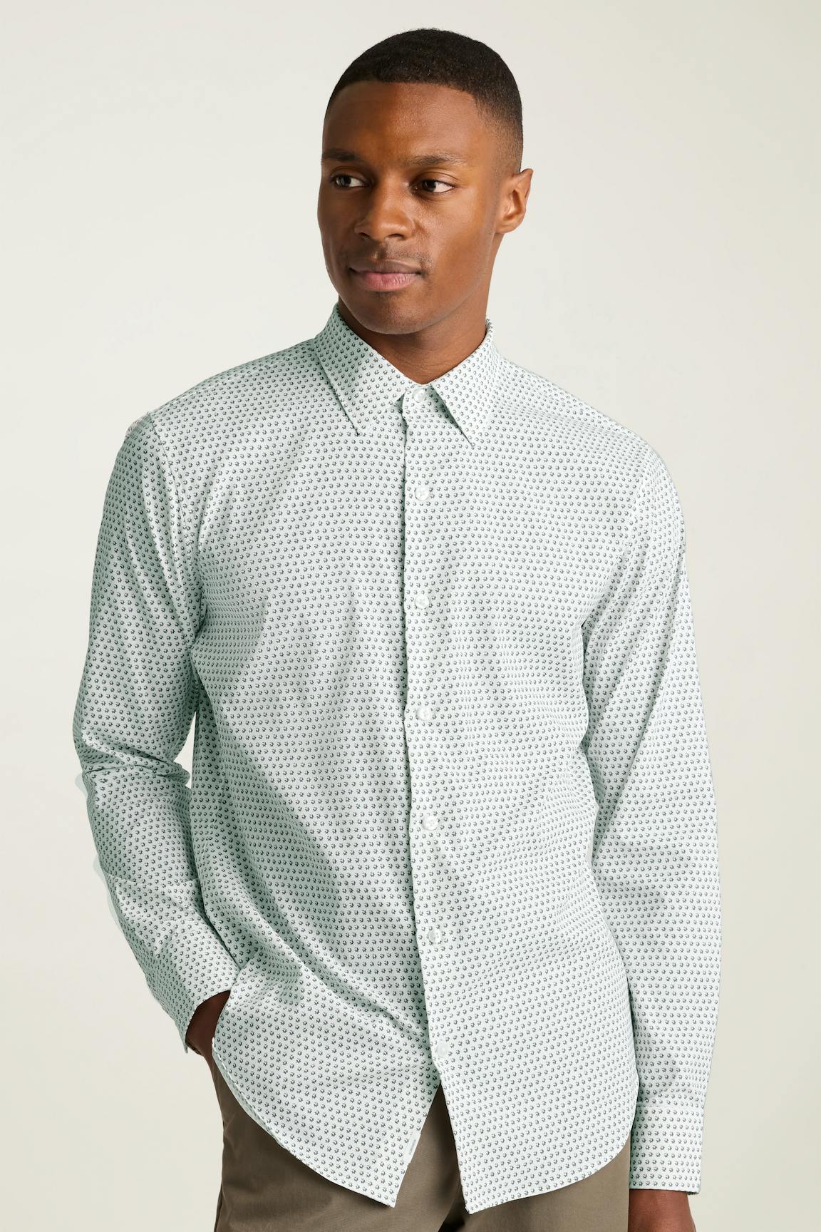 Tech Button Down Shirt Bonobos Trending