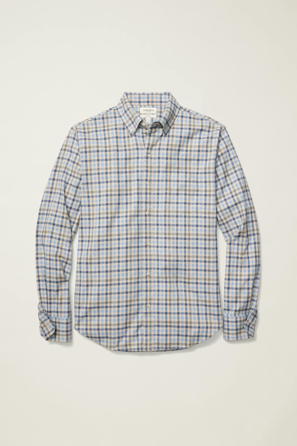 Everyday Lightweight Flannel Shirt Bonobos Popular