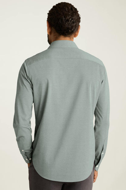 Tech Pique Button Down Shirt Bonobos Trending