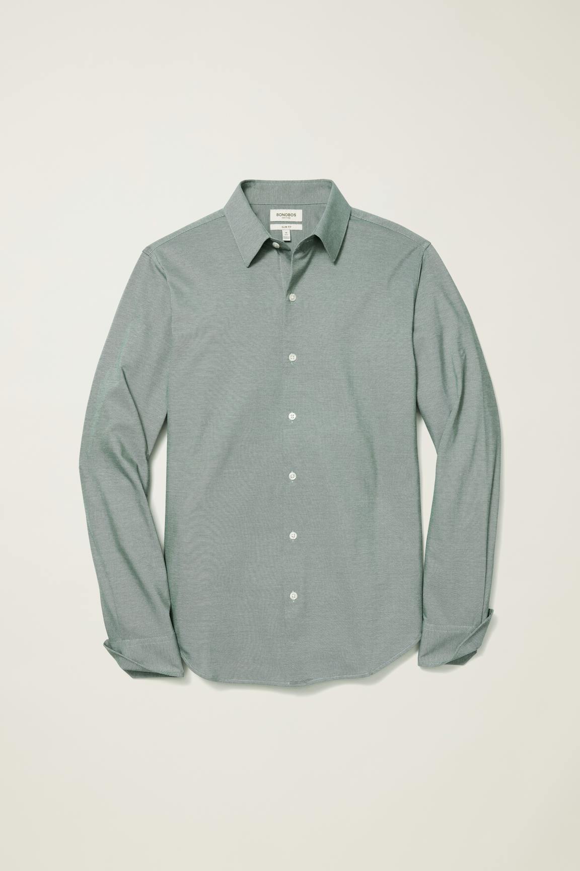 Tech Pique Button Down Shirt Bonobos Trending