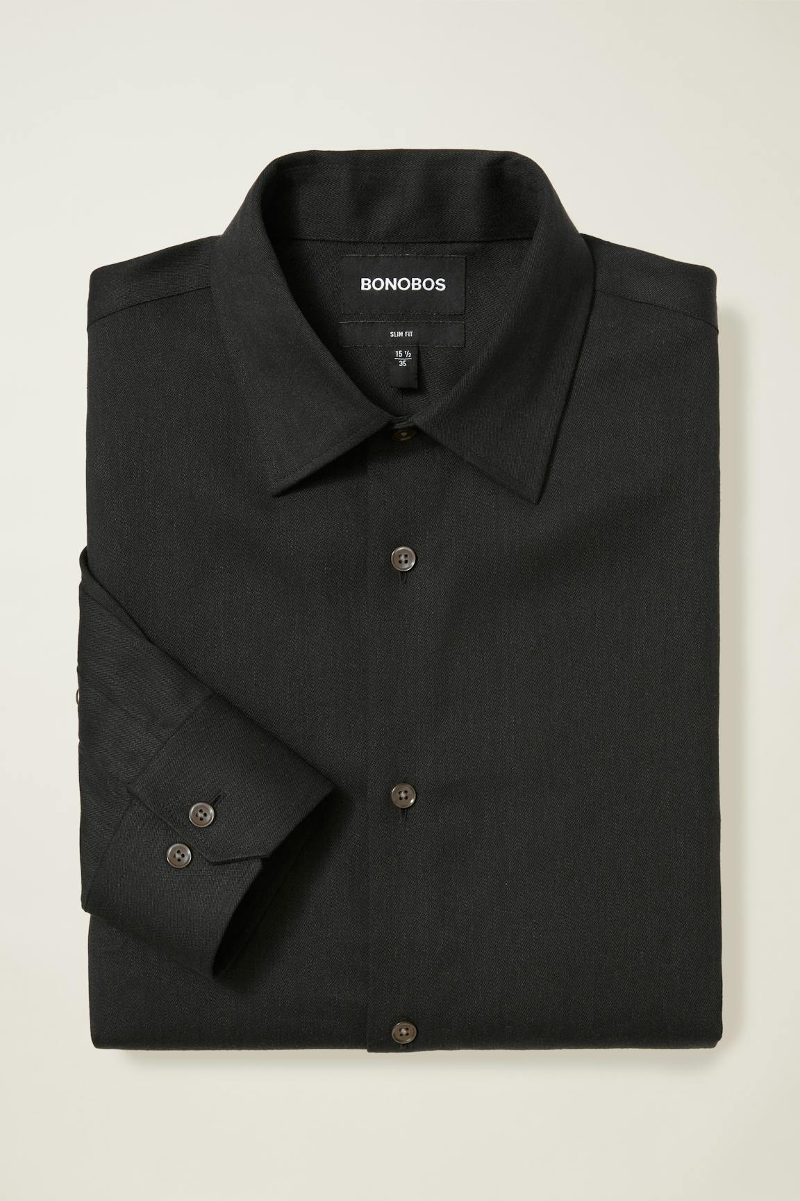 Jetsetter Premium Linen Dress Shirt Bonobos Best Seller