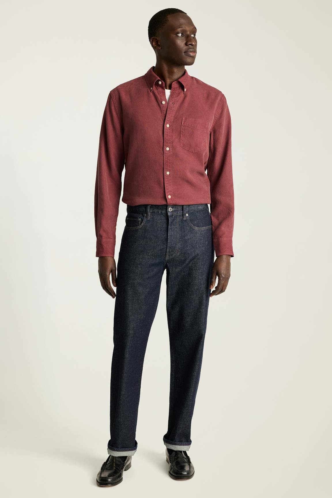 Garment Dyed Tencel Shirt Bonobos Top Pick