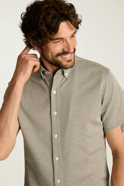 Stretch Pique Shirt Bonobos Trending