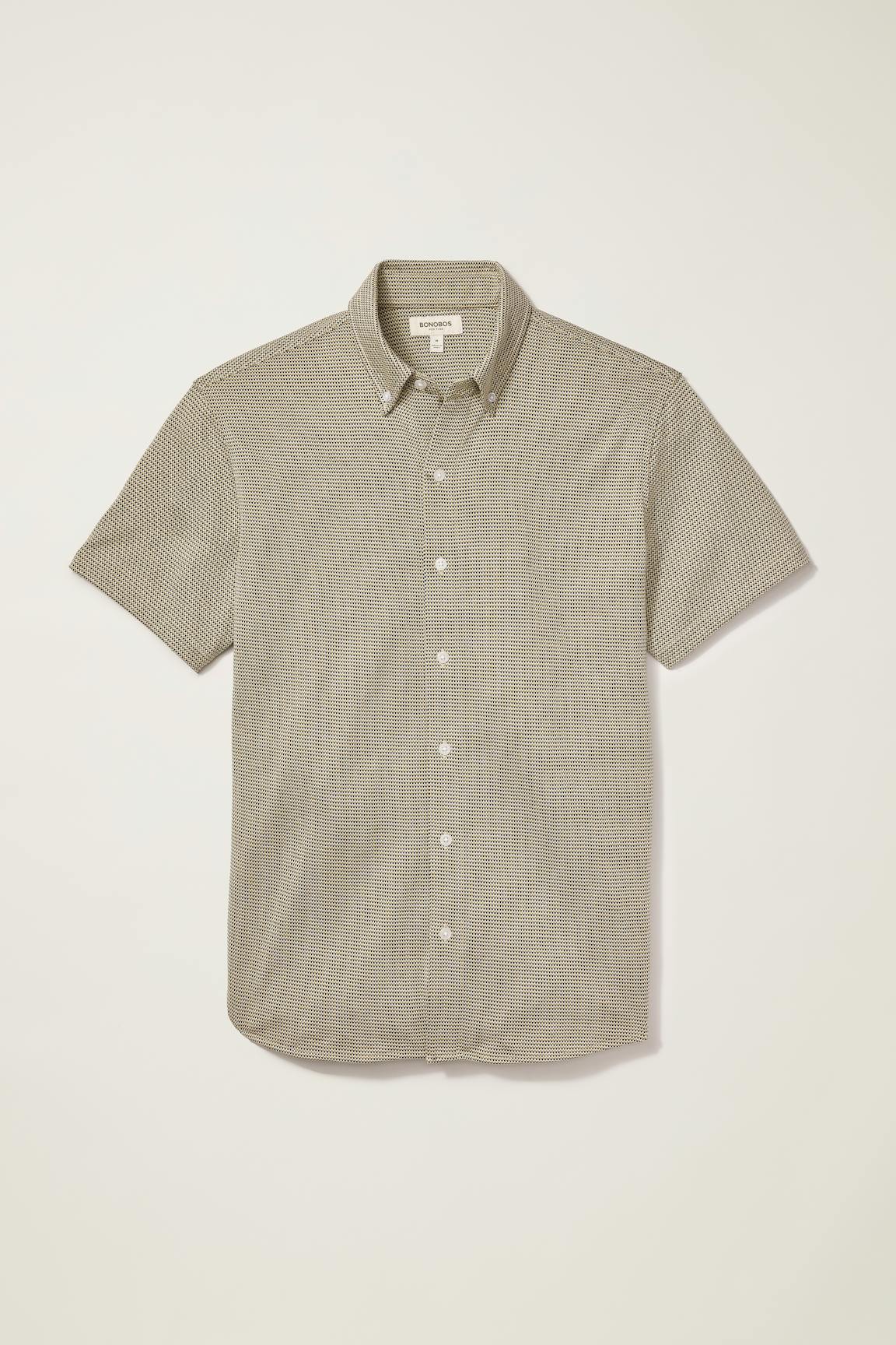 Stretch Pique Shirt Bonobos Trending