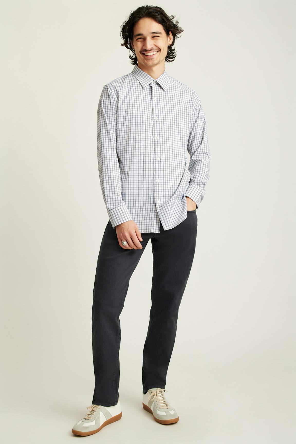 Tech Button Down Shirt Bonobos Trending