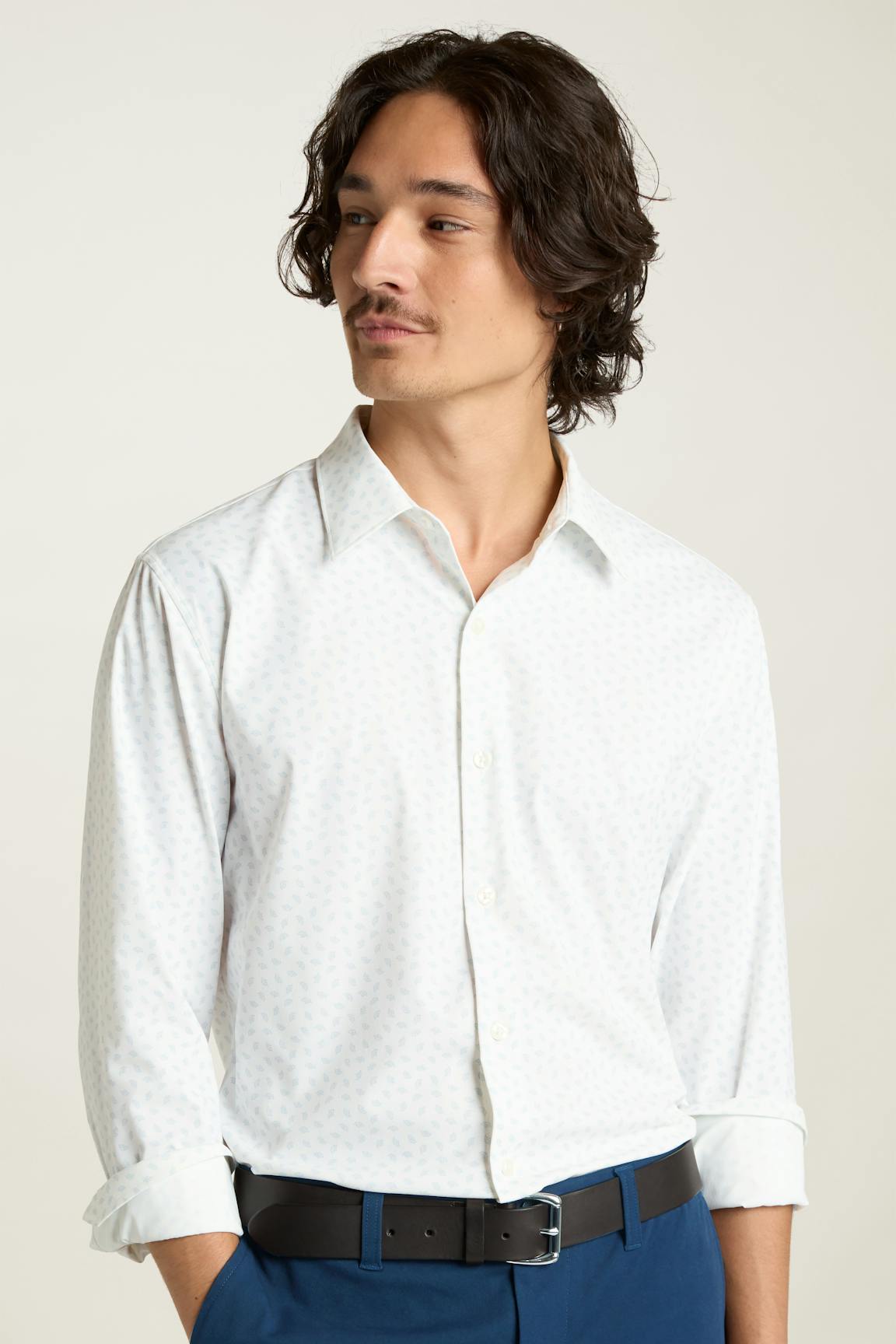 Tech Button Down Shirt Bonobos New