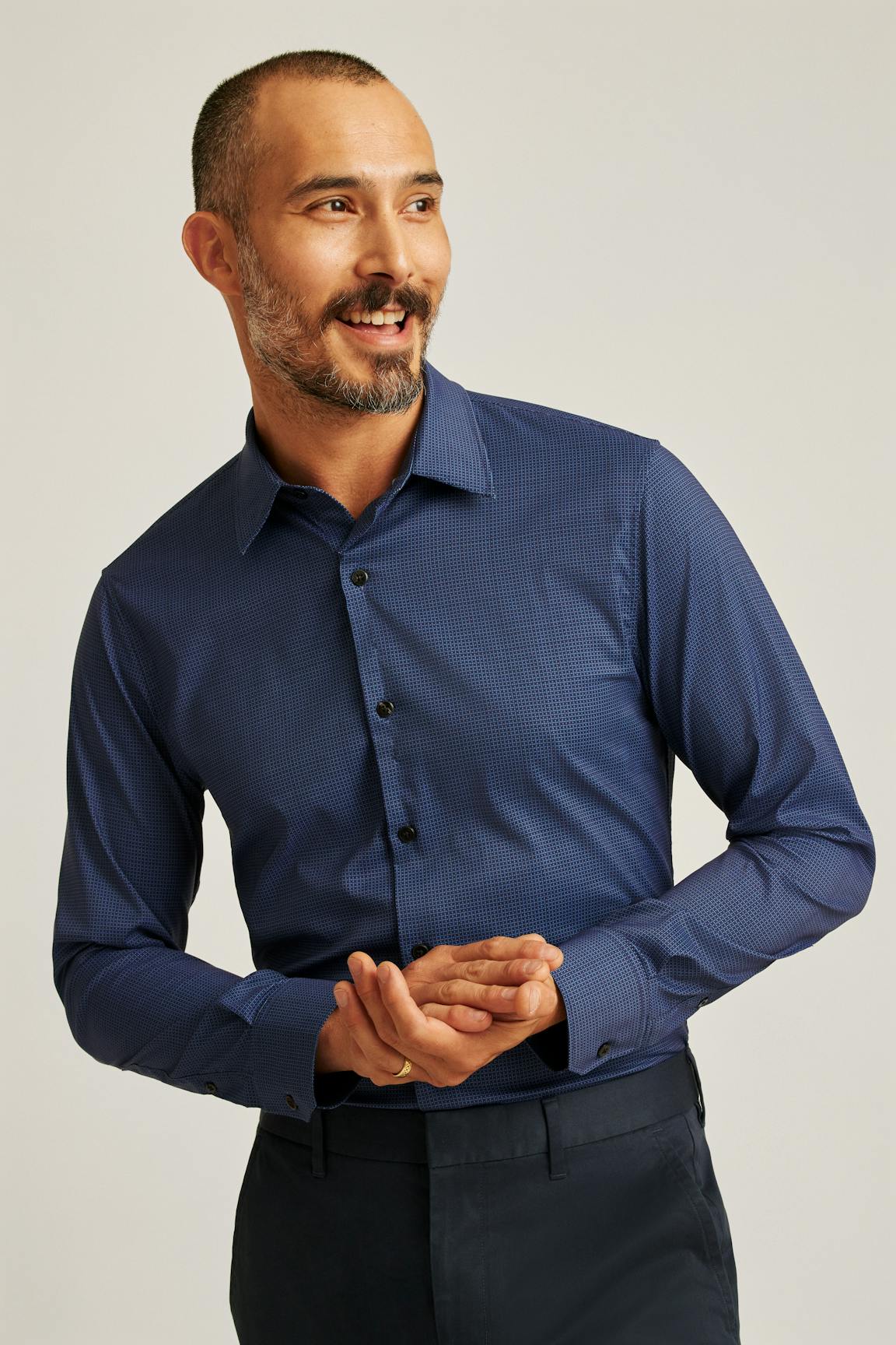 Tech Button Down Shirt Bonobos Trending