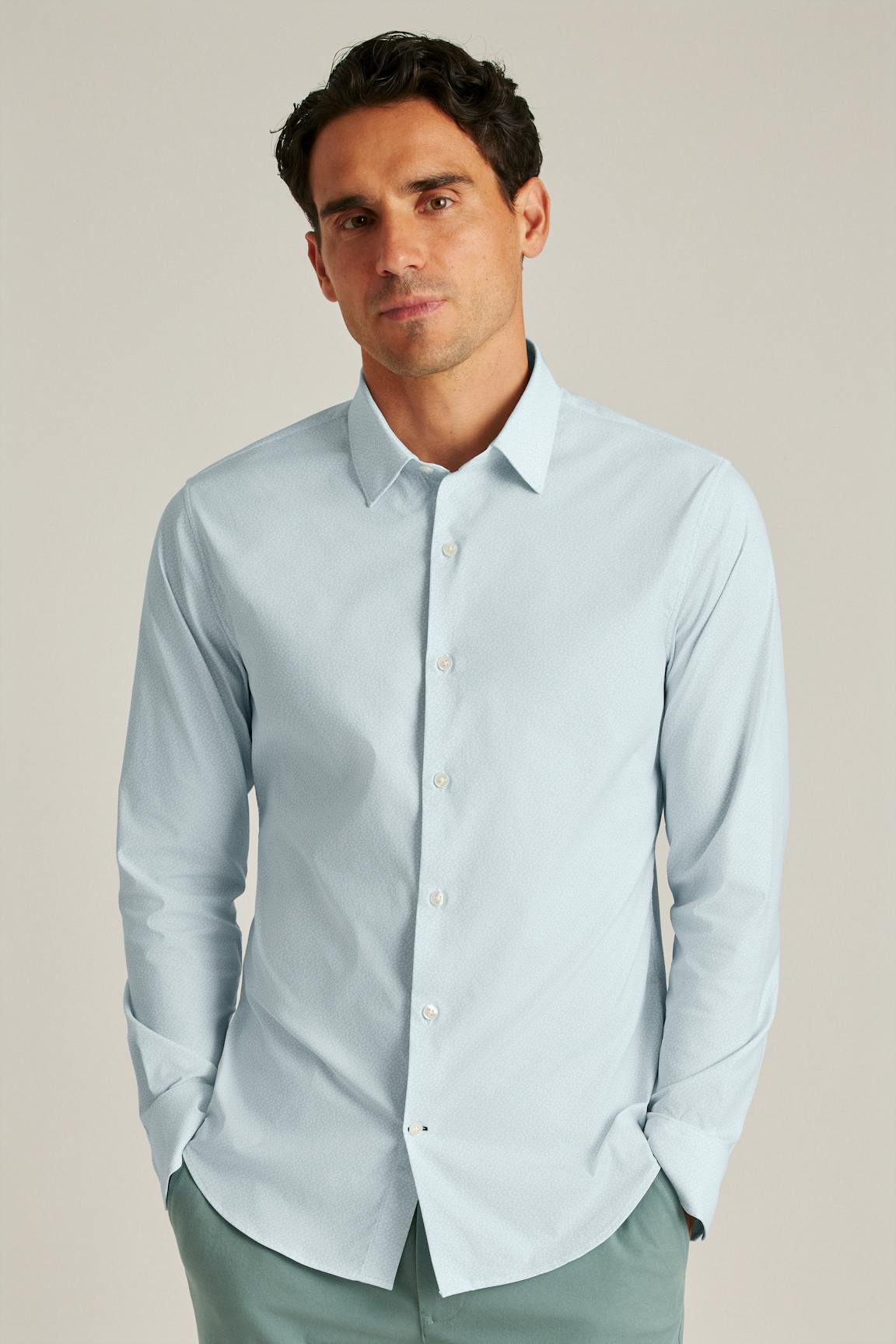 Tech Button Down Shirt Bonobos Popular