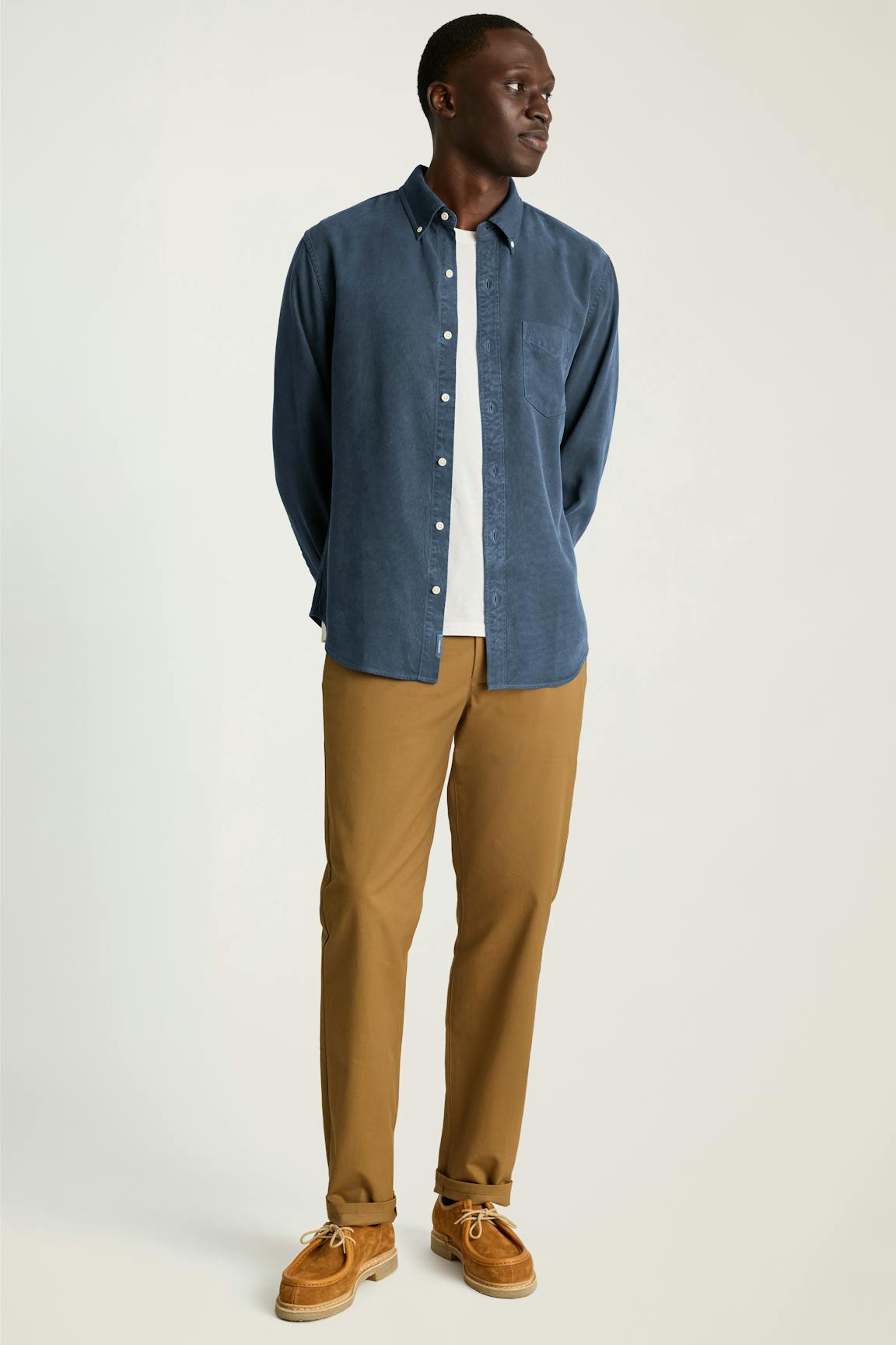 Garment Dyed Tencel Shirt Bonobos Top Pick