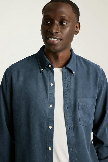 Garment Dyed Tencel Shirt Bonobos Top Pick