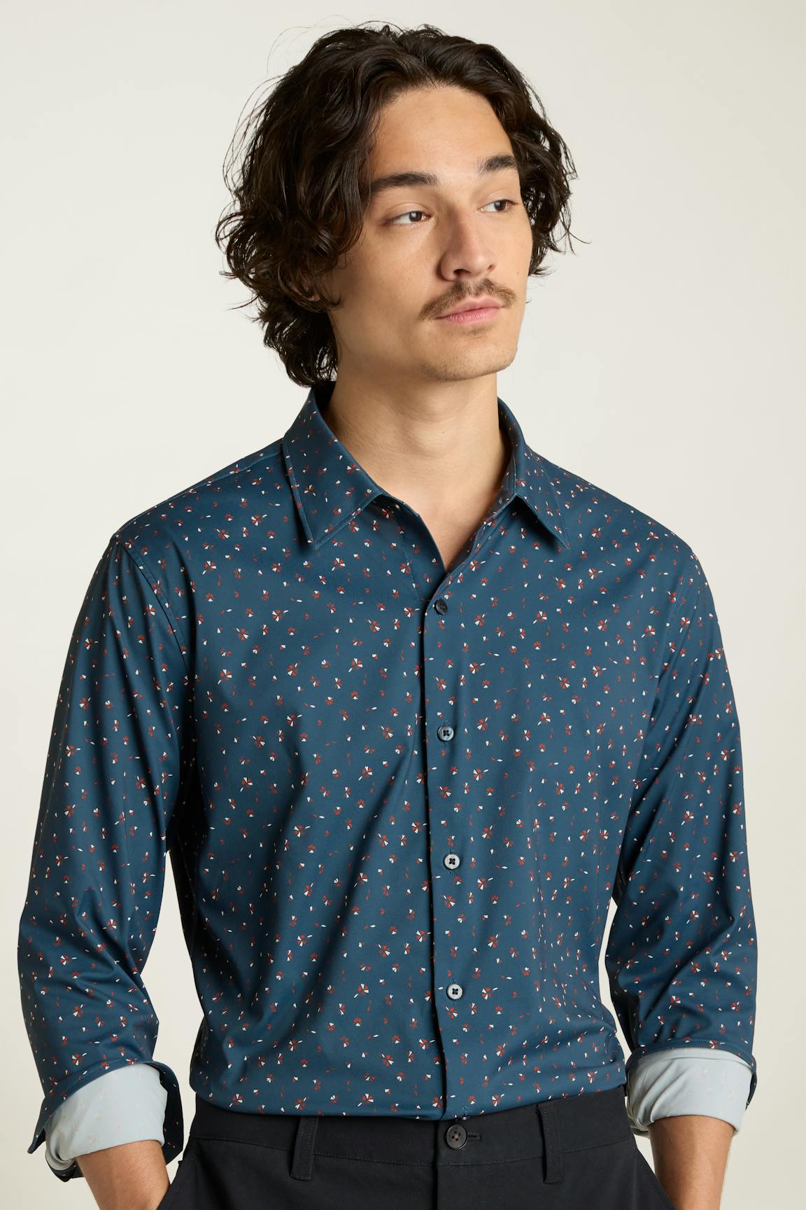 Tech Button Down Shirt Bonobos Popular