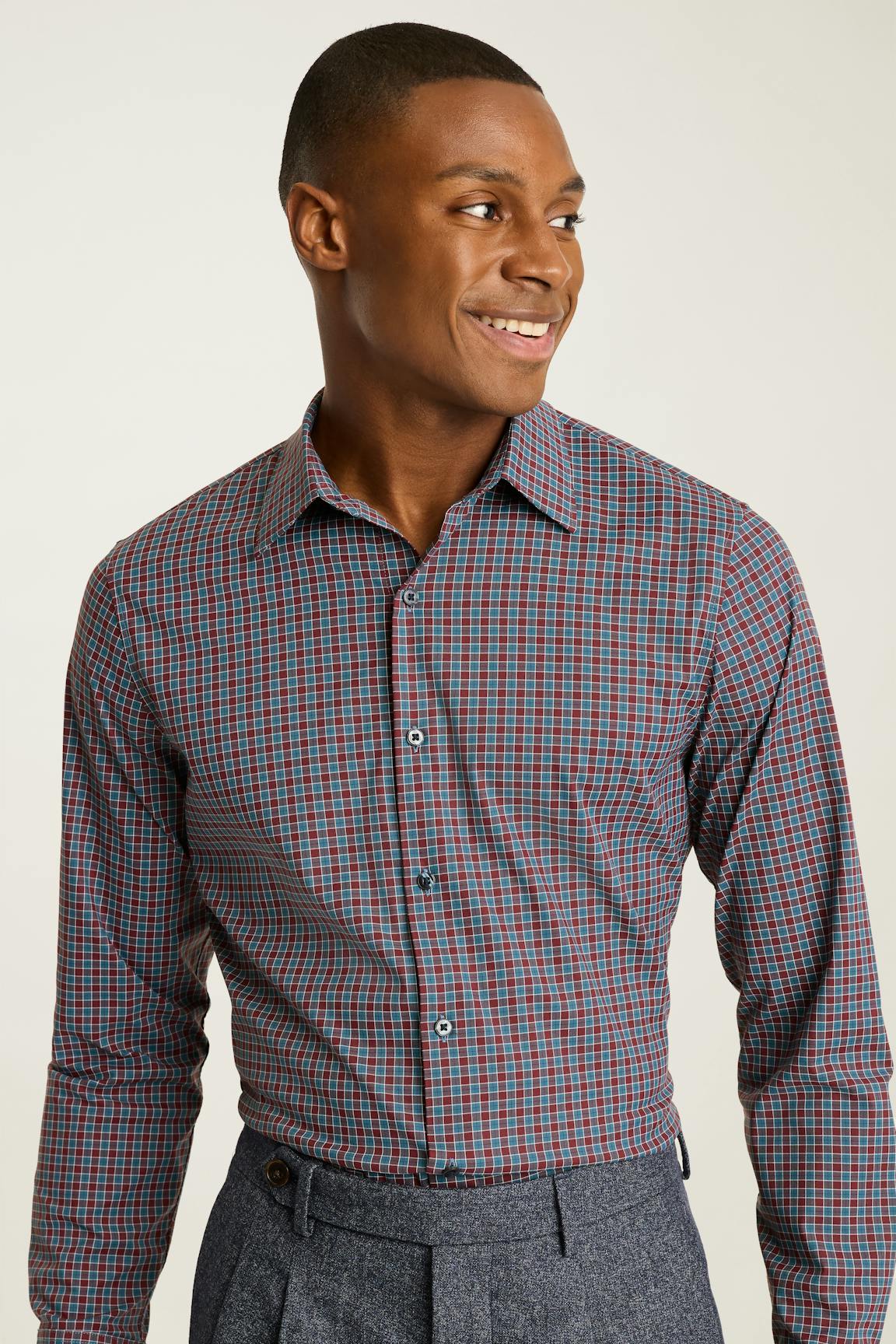 Tech Button Down Shirt Bonobos Trending