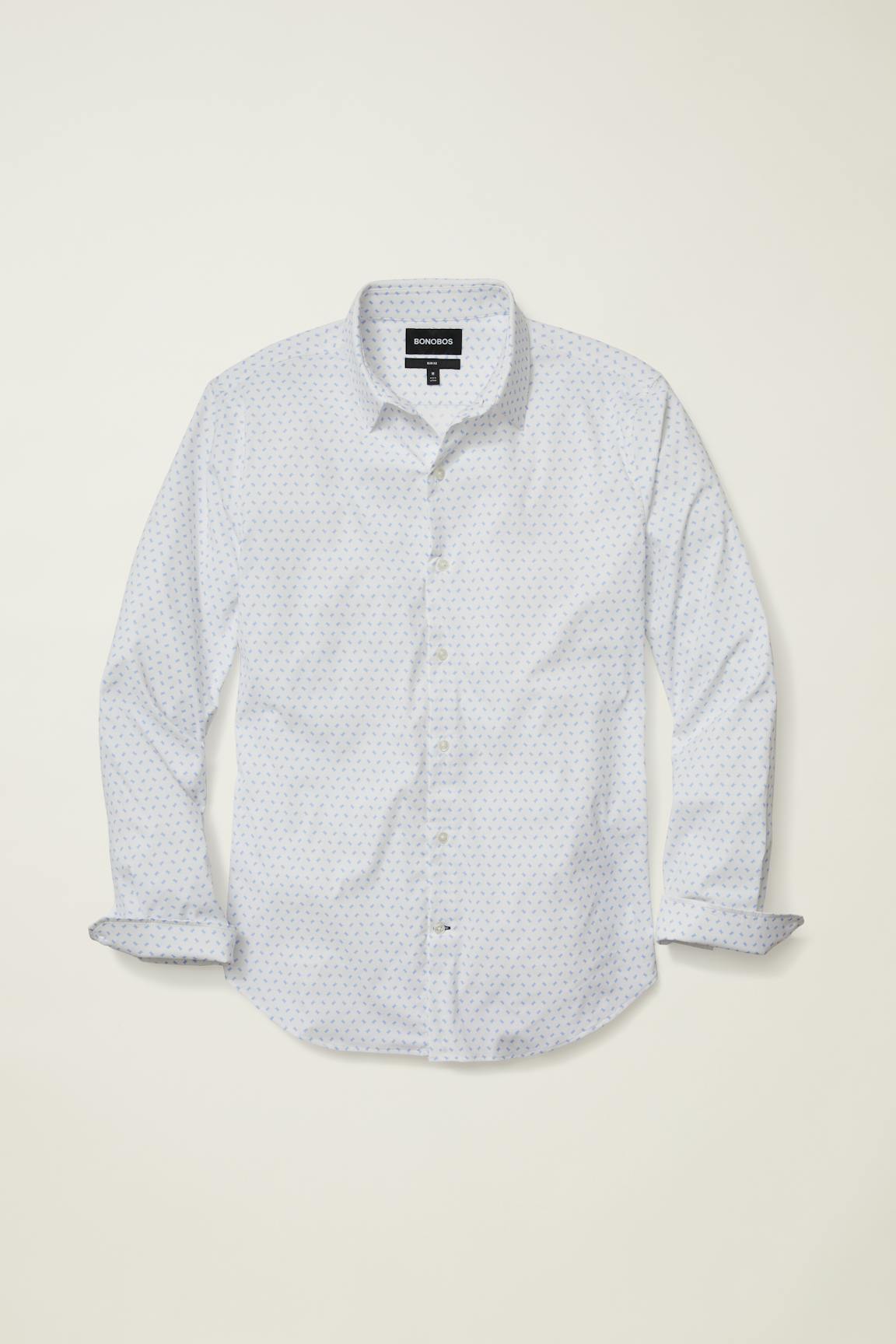 Tech Button Down Shirt Bonobos Trending