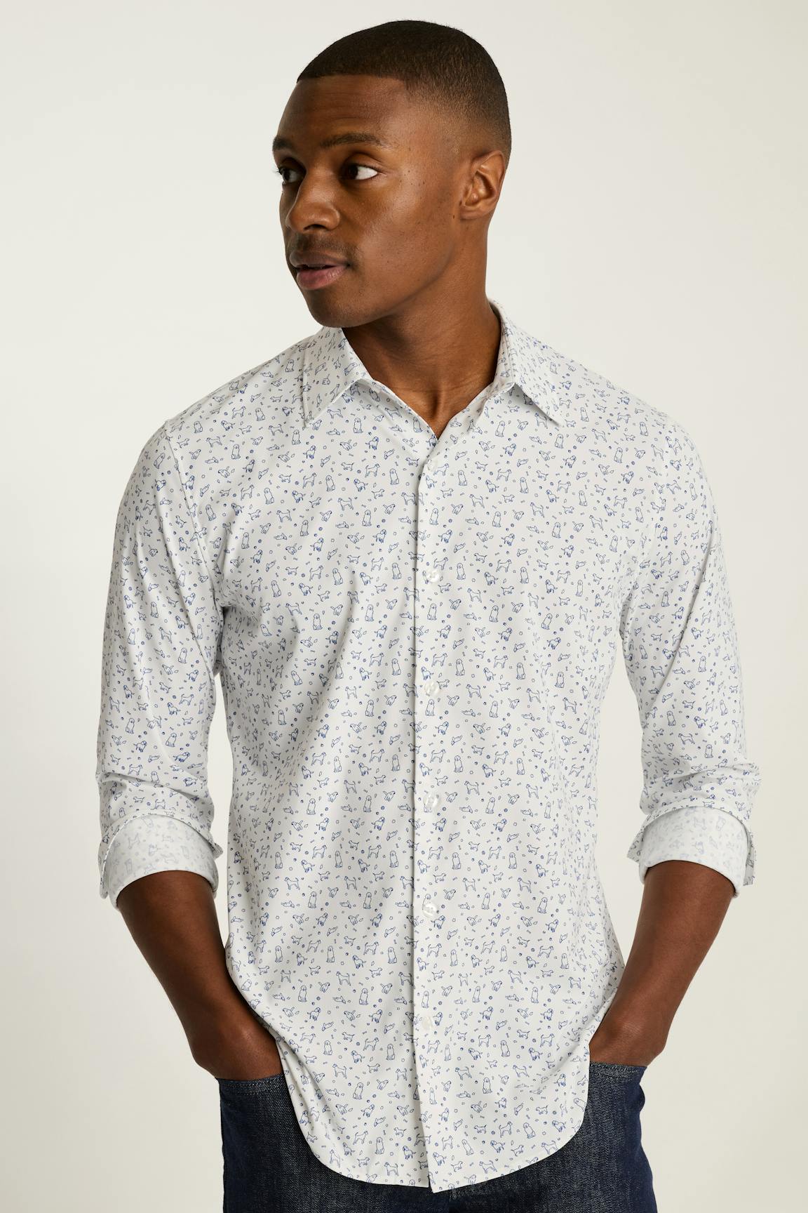 Tech Button Down Shirt Bonobos Top Pick