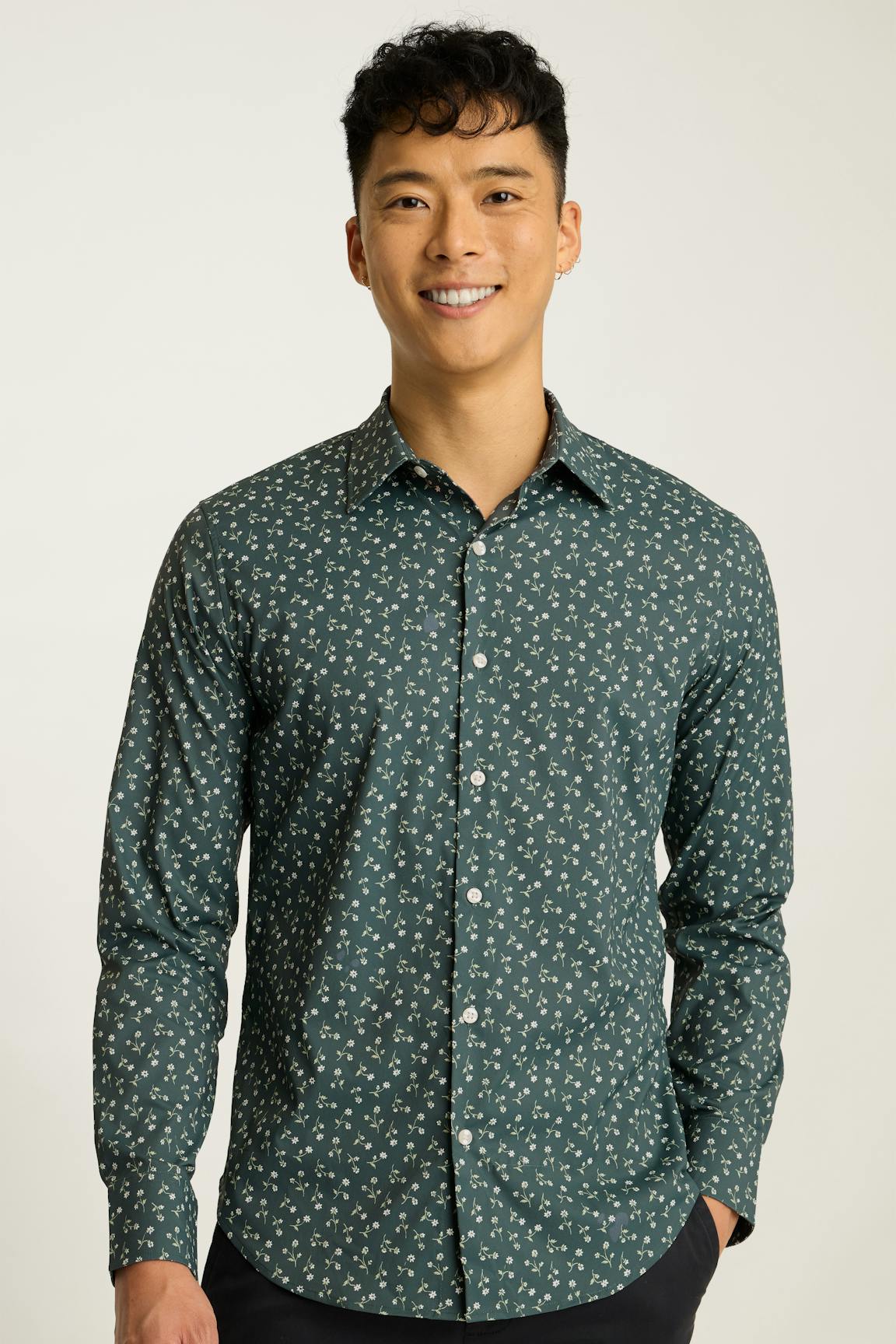 Tech Button Down Shirt Bonobos New